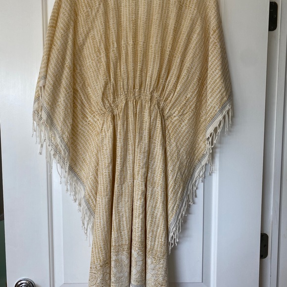 Joshi midi, block print caftan, size 0 - Picture 7 of 7